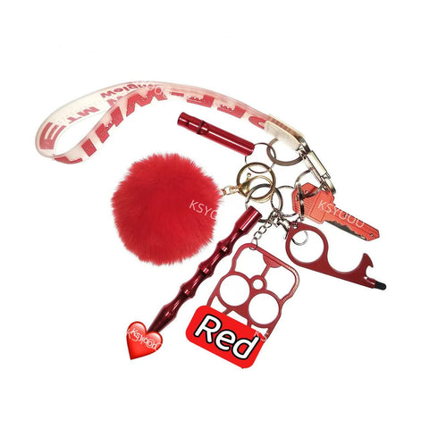 7 pcs Keychain Set For Women And Kids 7 pcs Keychain Set For Women And Kids