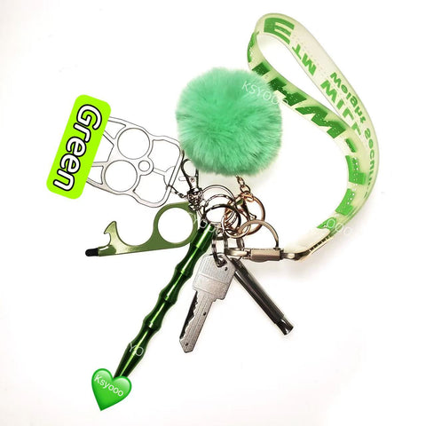7 pcs Keychain Set For Women And Kids 7 pcs Keychain Set For Women And Kids