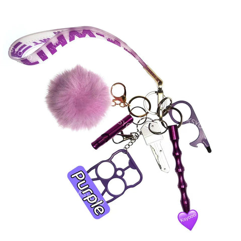 7 pcs Keychain Set For Women And Kids 7 pcs Keychain Set For Women And Kids