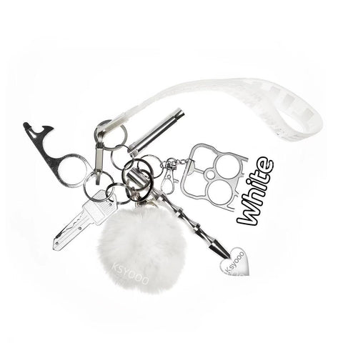 7 pcs Keychain Set For Women And Kids 7 pcs Keychain Set For Women And Kids