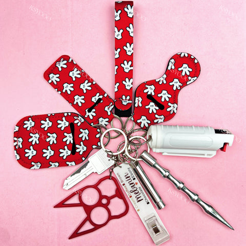 Safety Keychain Set For Women And Kids 10 pcs