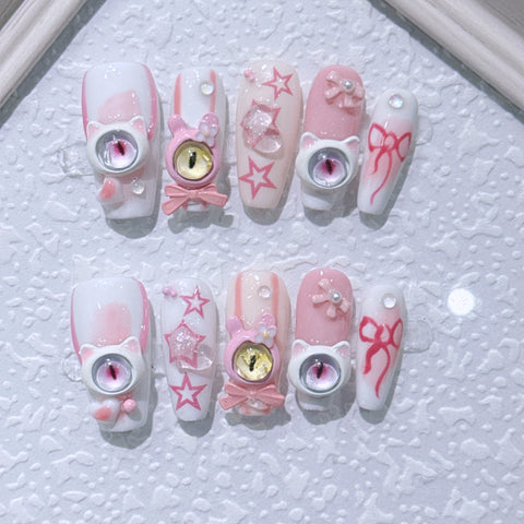 H006 Dopamine Devil HANDMADE NAIL