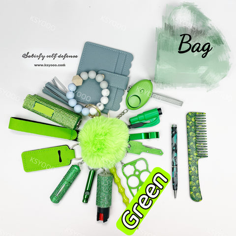 2025 NEW 18pcs Keychain Sets With TZ