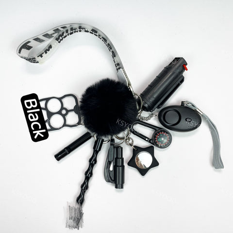 10PCS Keychain Set For Women And Kids