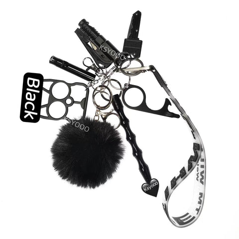 8 pcs Keychain Set For Women And Kids