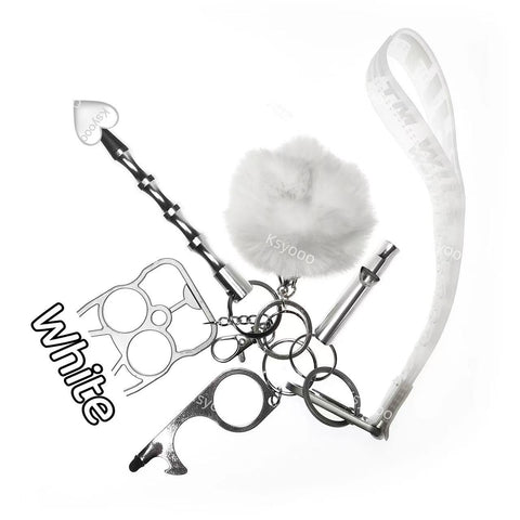 6 pcs Keychain Set For Women And Kids