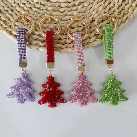 Christmas Diamond Keychain