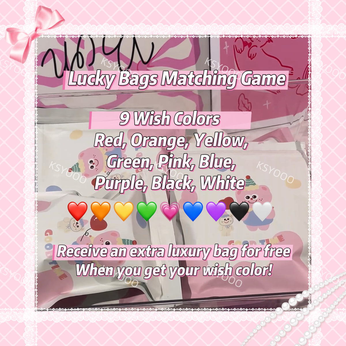 Lucky Luxury Bags Matching Game