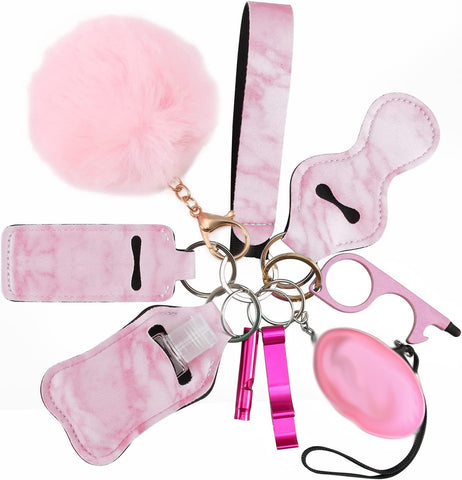 Safety Key Rings Lucky Ball Scoop